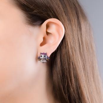 Preview: Linn Eulen Ohrringe